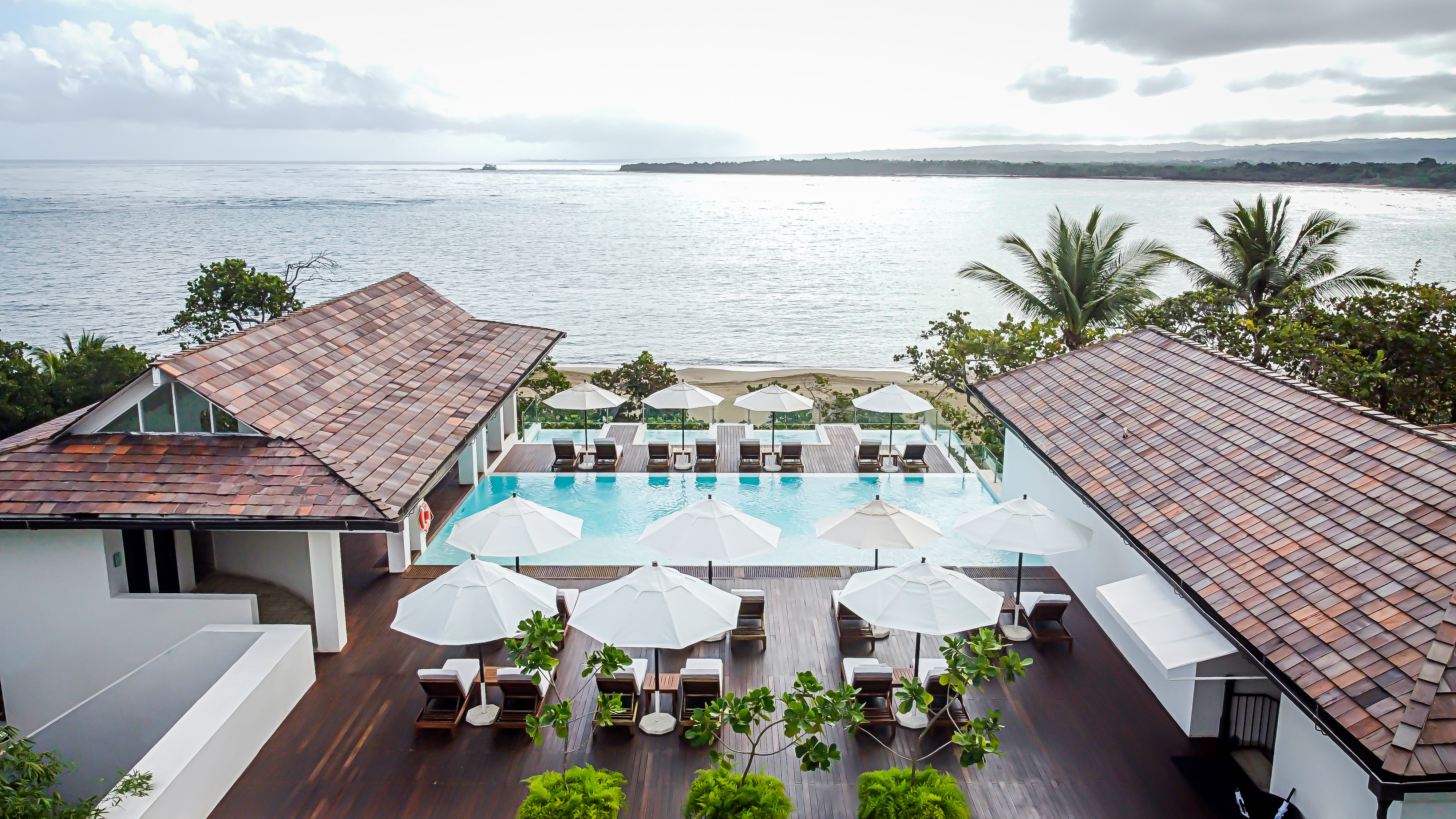 Aerial Pool Deck